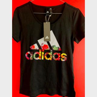 アディダス(adidas)のadidas アディダス  women’s 半袖フラワーTシャツ(Tシャツ(半袖/袖なし))