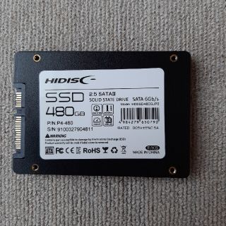 内蔵用SSD2.5inch SATA SSD 480GB(PCパーツ)