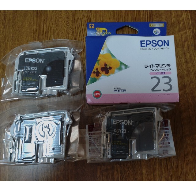 EPSON(エプソン)のエプソンプリンター★純正インクカートリッジ スマホ/家電/カメラのPC/タブレット(PC周辺機器)の商品写真