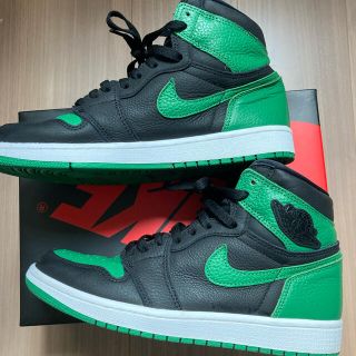 ナイキ(NIKE)のNIKE JORDAN1 パイングリーン　26.5cm(スニーカー)