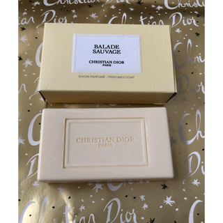 クリスチャンディオール(Christian Dior)の新品　クリスチャンディオール　バラッド　ソバージュ　ソープ　石鹸(ボディソープ/石鹸)