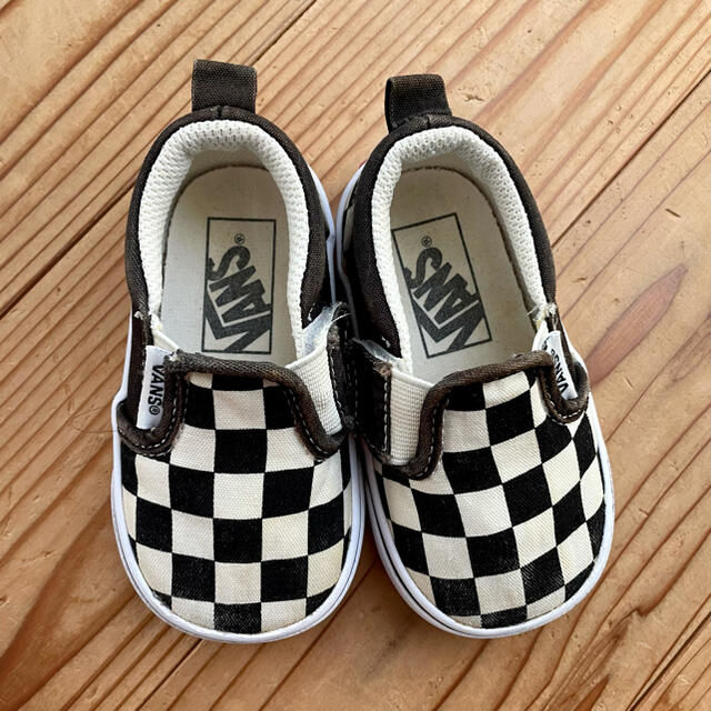 VANS(ヴァンズ)の🏁【バンズ】13㎝　ベビースニーカー　🏁 キッズ/ベビー/マタニティのベビー靴/シューズ(~14cm)(スリッポン)の商品写真