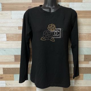 シャネル(CHANEL)の【CHANEL】ラインストーンが可愛いロンTee♡(Tシャツ(長袖/七分))