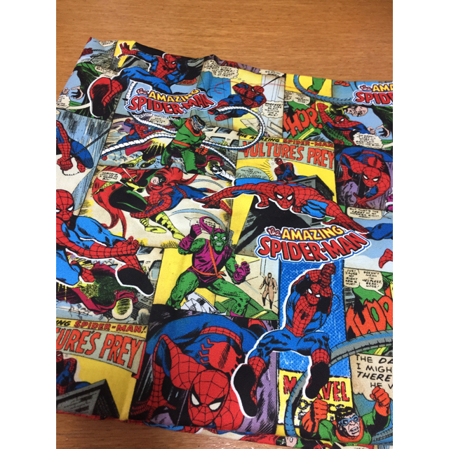 MARVEL - 一部使用済【MARVEL/スパイダーマン】オックス生地 MARVEL - 一部使用済【MARVEL/スパイダーマン】オックス生地