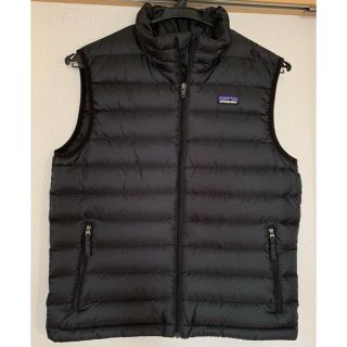 パタゴニア(patagonia)のパタゴニア　ボーイズダウンベスト　L ブラック(ジャケット/上着)