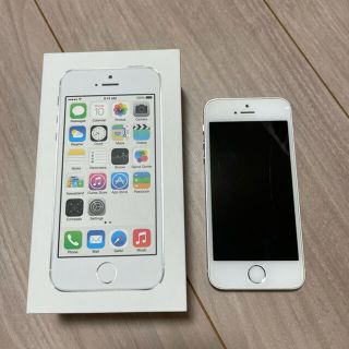 アイフォーン(iPhone)のiPhone5S シルバー 32GB(スマートフォン本体)