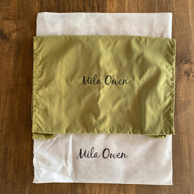 Mila Owen(ミラオーウェン)のミラオーウェン エコバッグ カーキ Mila Owen グリーン ノベルティ 緑 レディースのバッグ(エコバッグ)の商品写真