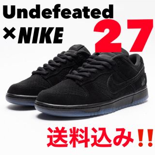 【新品★送料込み‼️】NIKE DUNK LOW SP ブラック27cm