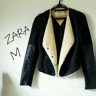ザラ(ZARA)のZARA M(ライダースジャケット)