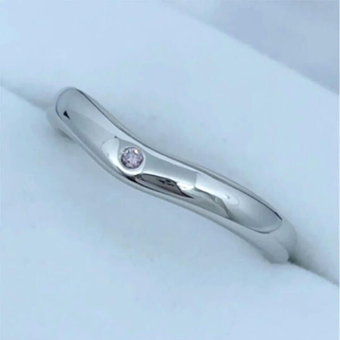 mila schon(ミラショーン)のプラチナ　ピンクダイヤモンド　リング レディースのアクセサリー(リング(指輪))の商品写真