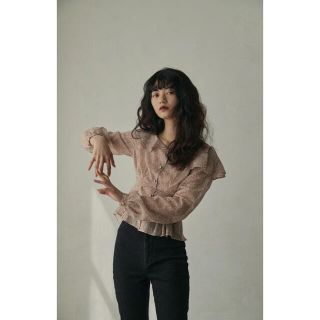 ベリーブレイン(Verybrain)のVB verybarin Flower double colar blouse(シャツ/ブラウス(長袖/七分))