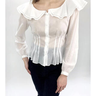ベリーブレイン(Verybrain)のVB verybarin Double collar blouse (シャツ/ブラウス(長袖/七分))
