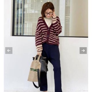 アパルトモンドゥーズィエムクラス(L'Appartement DEUXIEME CLASSE)のroberto collinaロベルトコリーナBorder Cardigan (ニット/セーター)