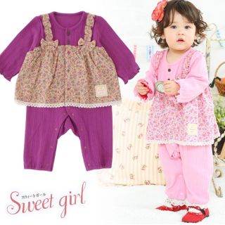 sweet girl カバーオール 新品☆(カバーオール)