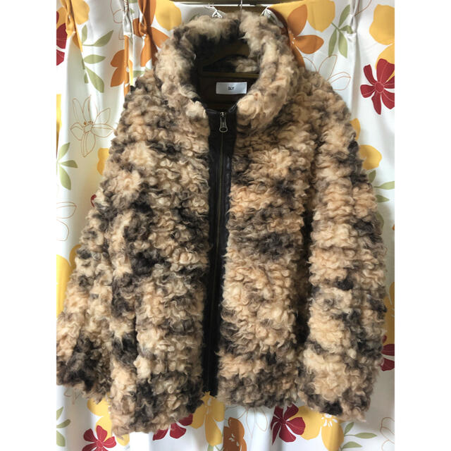 SLY(スライ)のSLY STAND WOOL BOA BZ レディースのジャケット/アウター(ブルゾン)の商品写真