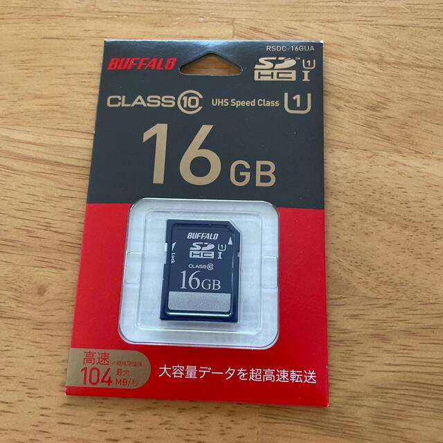 Buffalo(バッファロー)のBUFFALO バッファロー　SDHDメモリーカード　16GB スマホ/家電/カメラのスマホ/家電/カメラ その他(その他)の商品写真