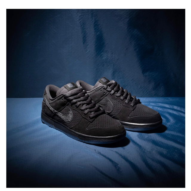 NIKE DUNK LOW UNDEFEATED 28.0 BLACK