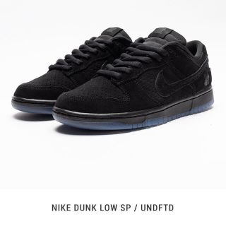 アンディフィーテッド(UNDEFEATED)のNIKE DUNK LOW UNDEFEATED 28.0 BLACK(スニーカー)