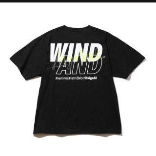 MAGICSTICK×WIND AND SEA Tシャツ　黒　Lサイズ(Tシャツ/カットソー(半袖/袖なし))