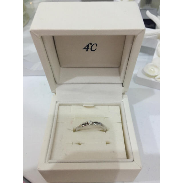 4℃(ヨンドシー)の4°C ダイヤモンドリング レディースのアクセサリー(リング(指輪))の商品写真