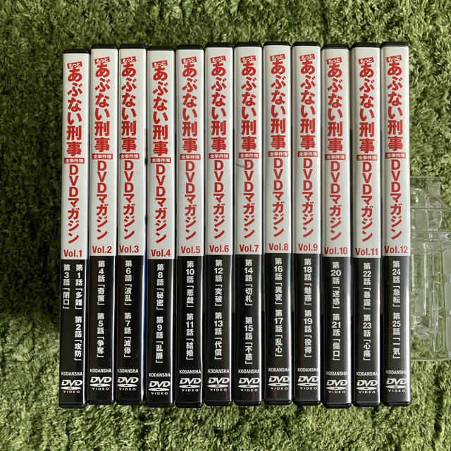 もっとあぶない刑事　DVDマガジンセットVol1〜12 エンタメ/ホビーのDVD/ブルーレイ(TVドラマ)の商品写真