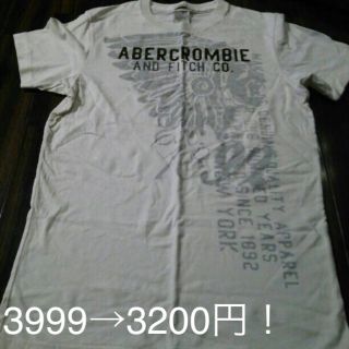 アバクロンビーアンドフィッチ(Abercrombie&Fitch)のアバクロ☆メンズTシャツ(Tシャツ/カットソー(半袖/袖なし))