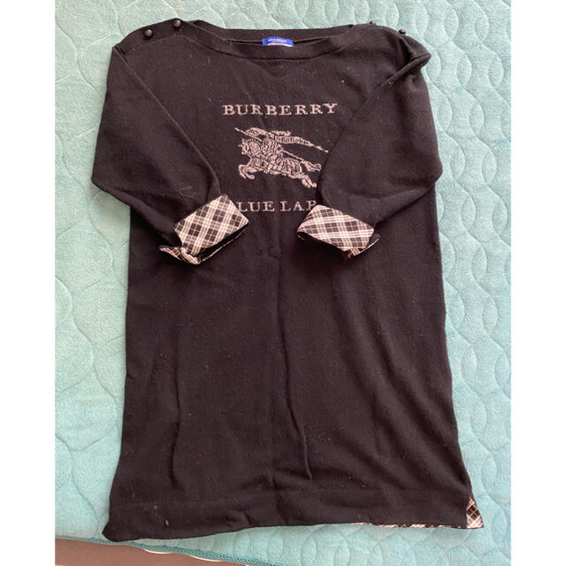 BURBERRY BLUE LABEL(バーバリーブルーレーベル)の【BURBERRY BLUE LABEL】 ニットチュニック レディースのトップス(チュニック)の商品写真