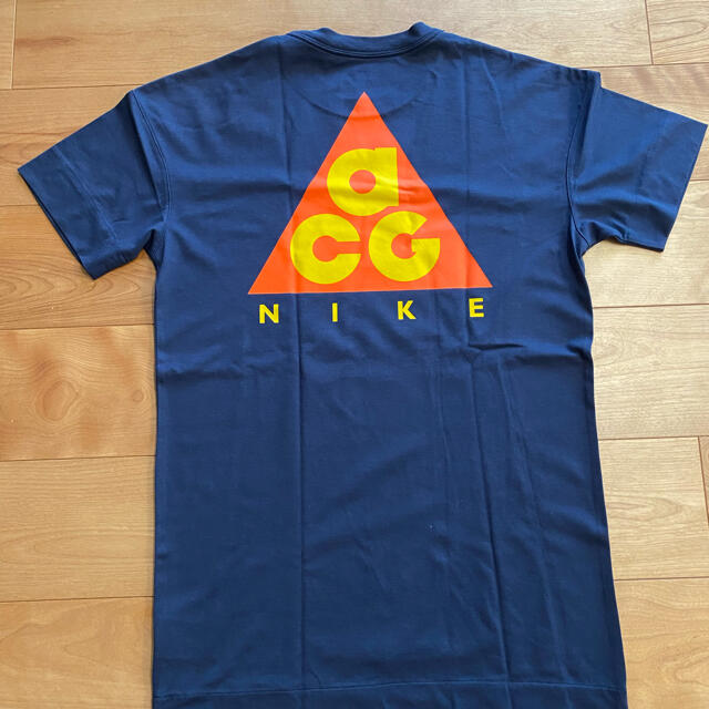 NIKE(ナイキ)のACG tシャツ　ネイビー　NIKE S メンズのトップス(Tシャツ/カットソー(半袖/袖なし))の商品写真