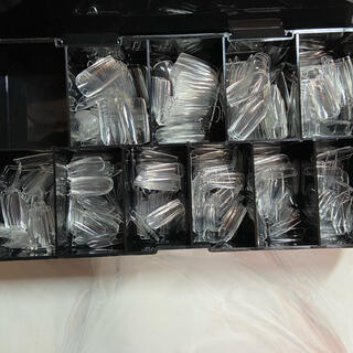 Gel-X チップ ナチュラル スクエア ミディアム　20枚入 コスメ/美容のネイル(つけ爪/ネイルチップ)の商品写真