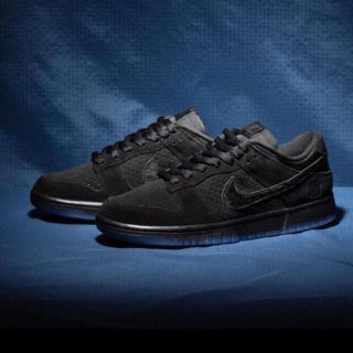 アンディフィーテッド(UNDEFEATED)のUNDEFEATED × NIKE DUNK LOW SP "BLACK" 28(スニーカー)