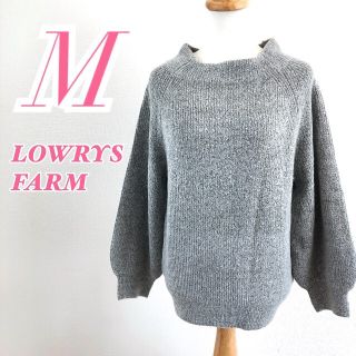 ローリーズファーム(LOWRYS FARM)のLOWRYS FARM ローリーズファーム　長袖　チュニック　フレンチスリーブ(ニット/セーター)