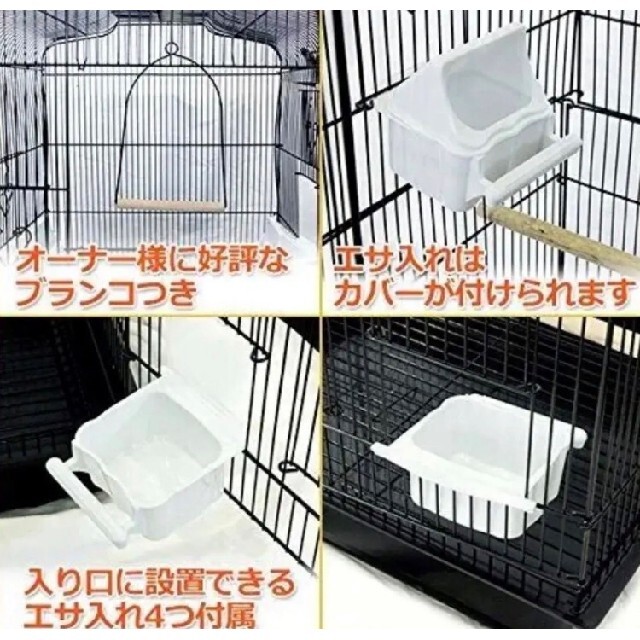 鳥ケージ インコ 鳥かご バードケージ 鳥小屋 小動物ケージ 鳥ゲージ 新品◆ 3