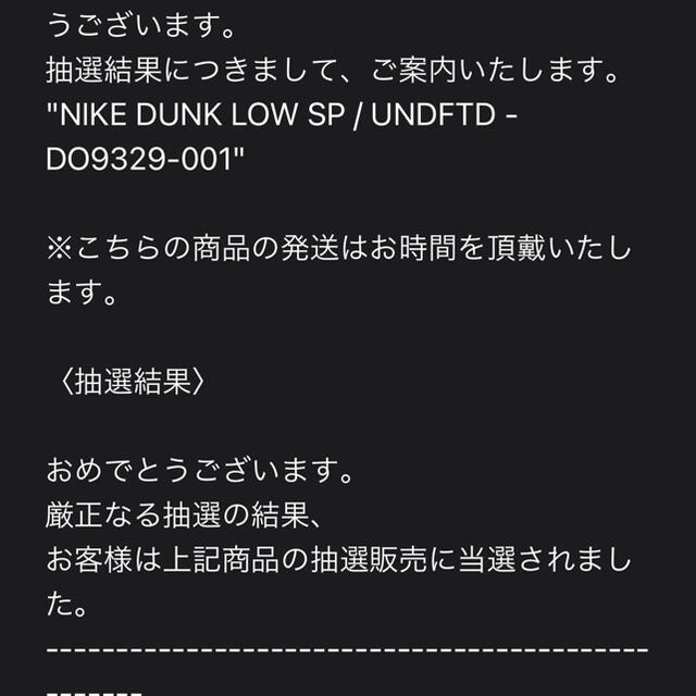 UNDEFEATED(アンディフィーテッド)のUNDEFEATED × NIKE DUNK LOW SP "BLACK" 28 メンズの靴/シューズ(スニーカー)の商品写真