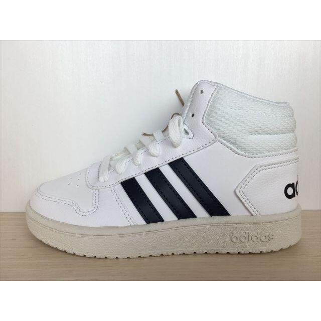 adidas(アディダス)のアディダス ADIHOOPS MID 2.0 K 23,0cm 新品 (817) キッズ/ベビー/マタニティのキッズ靴/シューズ(15cm~)(スニーカー)の商品写真