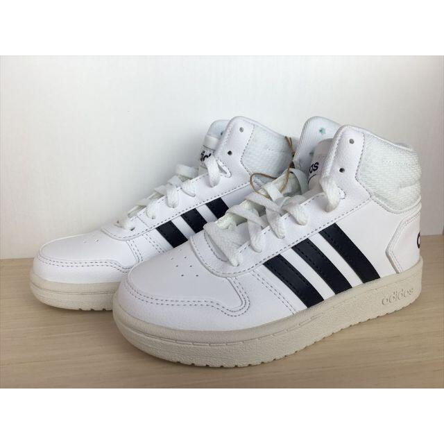 adidas(アディダス)のアディダス ADIHOOPS MID 2.0 K 23,0cm 新品 (817) キッズ/ベビー/マタニティのキッズ靴/シューズ(15cm~)(スニーカー)の商品写真