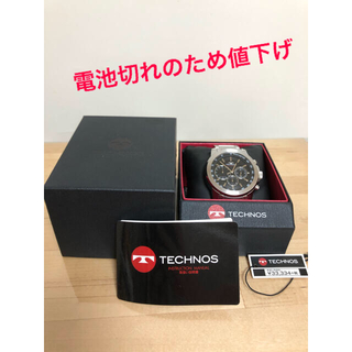 テクノス(TECHNOS)のテクノス　T9403 ブラック(腕時計(アナログ))