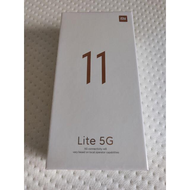 159gその他[未開封] Mi 11 Lite 5G ミントグリーン(SIMフリー、国内版)