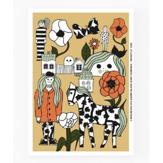 マリメッコ(marimekko)の【新品】marimekko 70周年記念 MARIKYLA マリキュラ ポスター(その他)