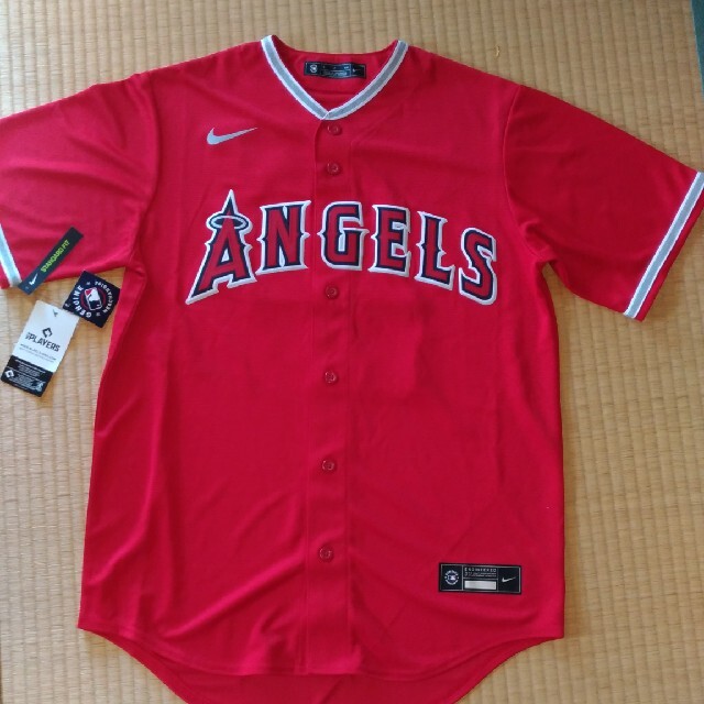 NIKE(ナイキ)の大谷翔平　ユニフォーム　ANGELS【MLB×Nike】　正規品 スポーツ/アウトドアの野球(応援グッズ)の商品写真