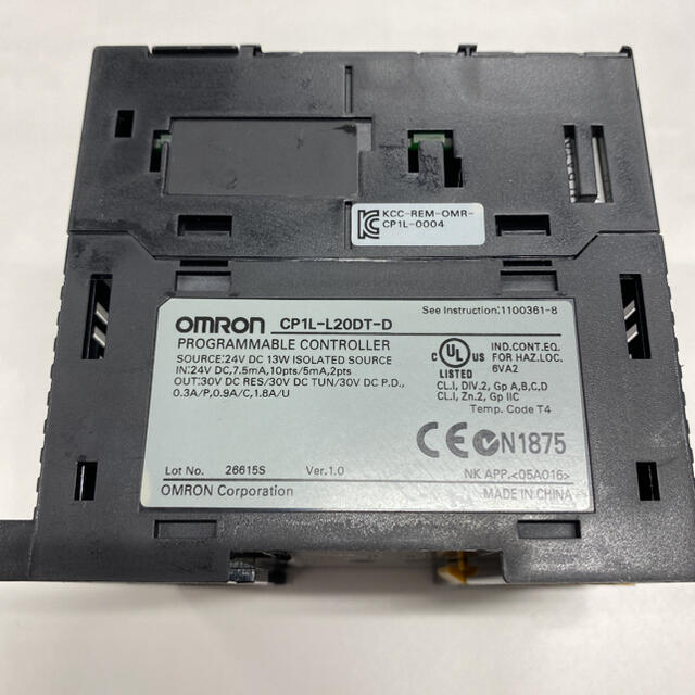 プログラマブルコントローラー CP1L-L20DT-D | orinocoorigen.com
