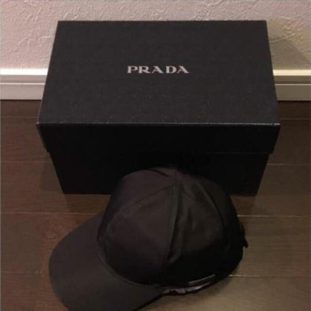 PRADA(プラダ)のPRADA ナイロンキャップ メンズの帽子(キャップ)の商品写真