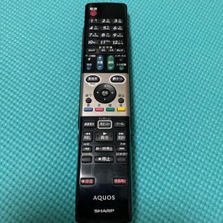 アクオス(AQUOS)のAQUOS リモコン(テレビ)