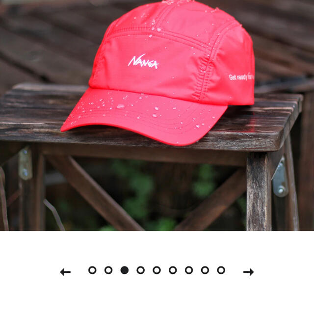 NANGA(ナンガ)の【新品未使用】NANGA オーロラキャップ メンズの帽子(キャップ)の商品写真