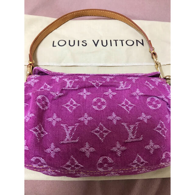 LOUIS VUITTON - ルイヴィトン♪モノグラム デニム ミニプリーティ ...