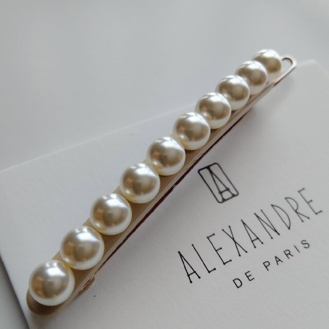 Alexandre de Paris - アレクサンドルドゥパリ パール ヘアピンの通販