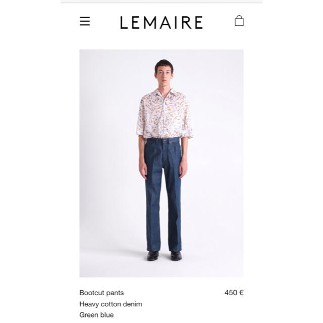 LEMAIRE Bootcut pants
