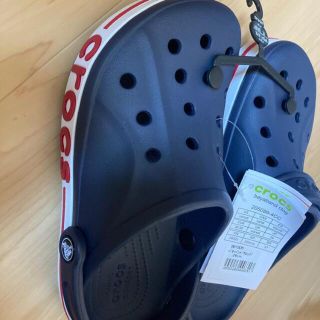 クロックス(crocs)のラス2   バヤ　24 ネイビー　クロックバンド(サンダル)