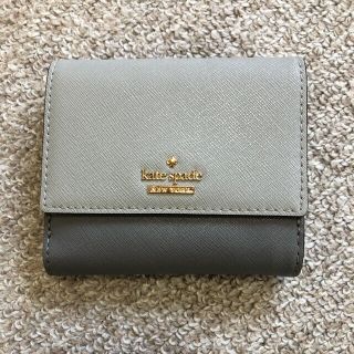 ケイトスペードニューヨーク(kate spade new york)のケイトスペード　バイカラー　ツートン　財布　二つ折り　ミニ(財布)