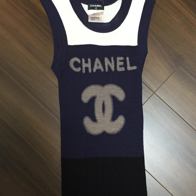 CHANEL(シャネル)のCHANEL☆タンクトップ レディースのトップス(タンクトップ)の商品写真