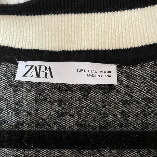 ZARA(ザラ)のレディース　ニットベスト　ZARA   ゆったりサイズ レディースのトップス(ベスト/ジレ)の商品写真